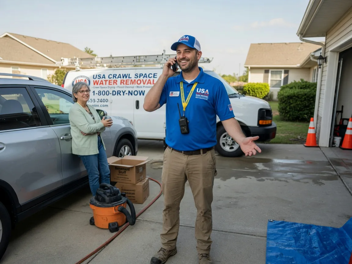 Crawl Space Water Removal Marston, NC FAQs
